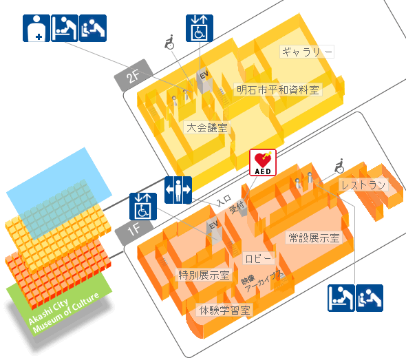 館内全体図